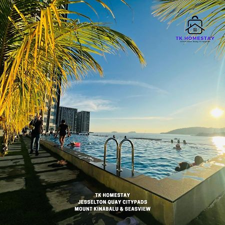 Tk Homestay - Sea View And Mount Kinabalu View 코타키나발루 외부 사진